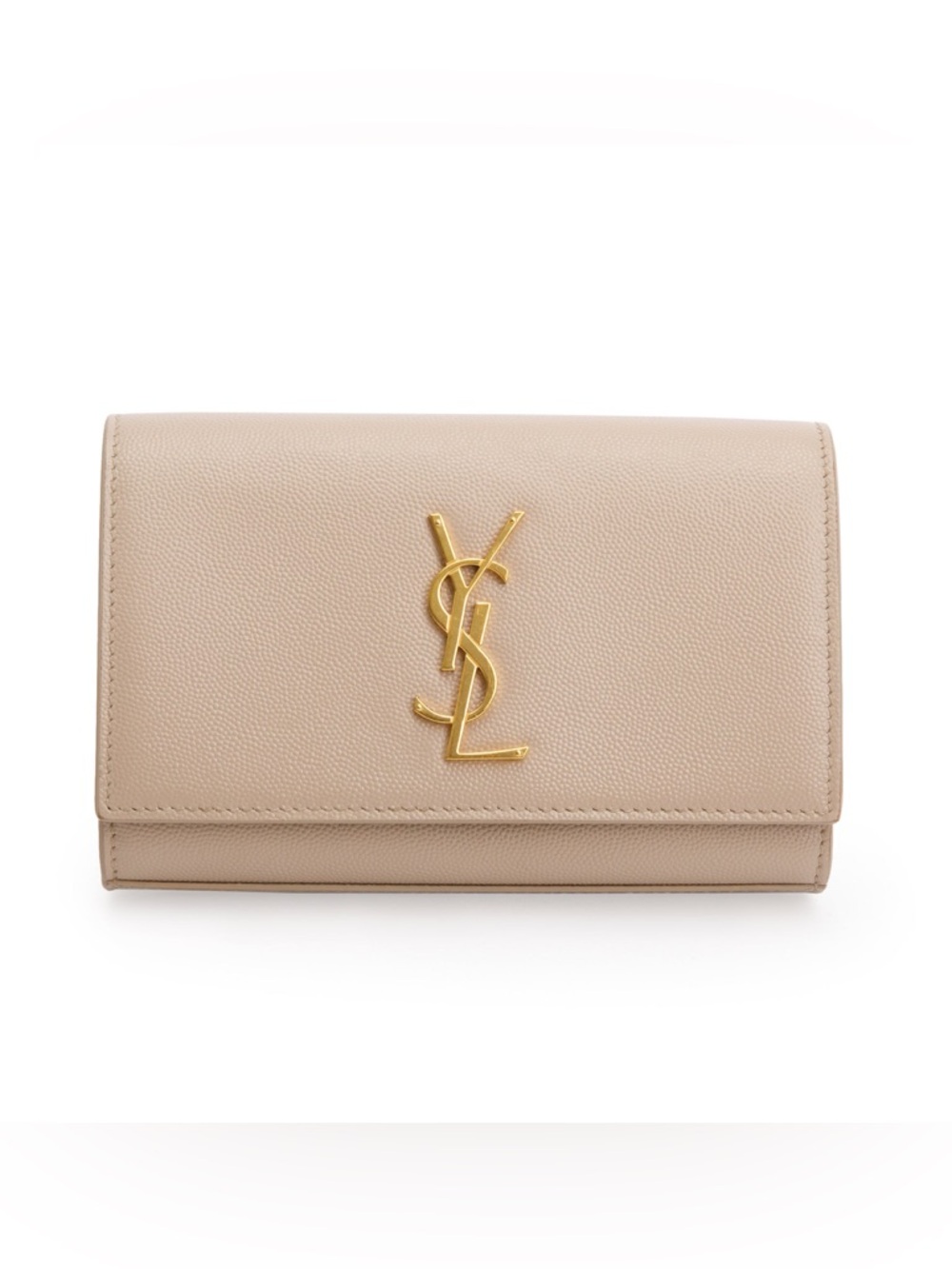 Saint Laurent Kate Belt Bag Grain De Poudre Dark Beige, brand new! - Picture 2 of 6
